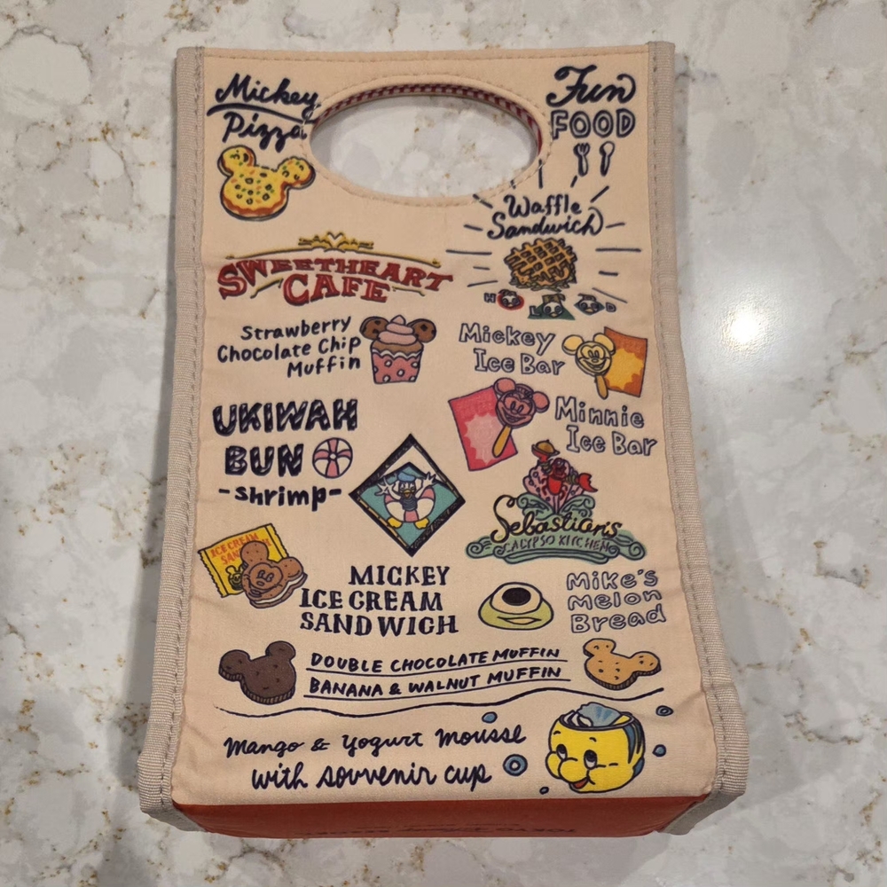 Tokyo Disneyland Park Pencil Case Mini Tote Bag